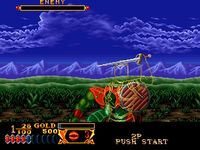 une photo d'Ã©cran de Crossed Swords sur SNK Neo Geo